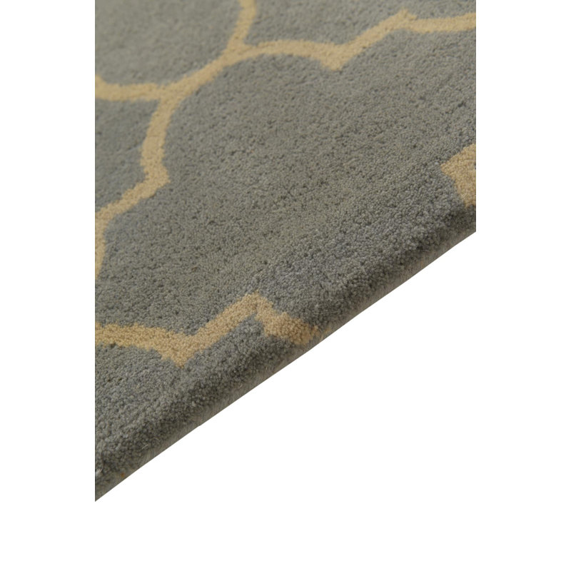 Tapis gris clair 5 x 8 Pharris