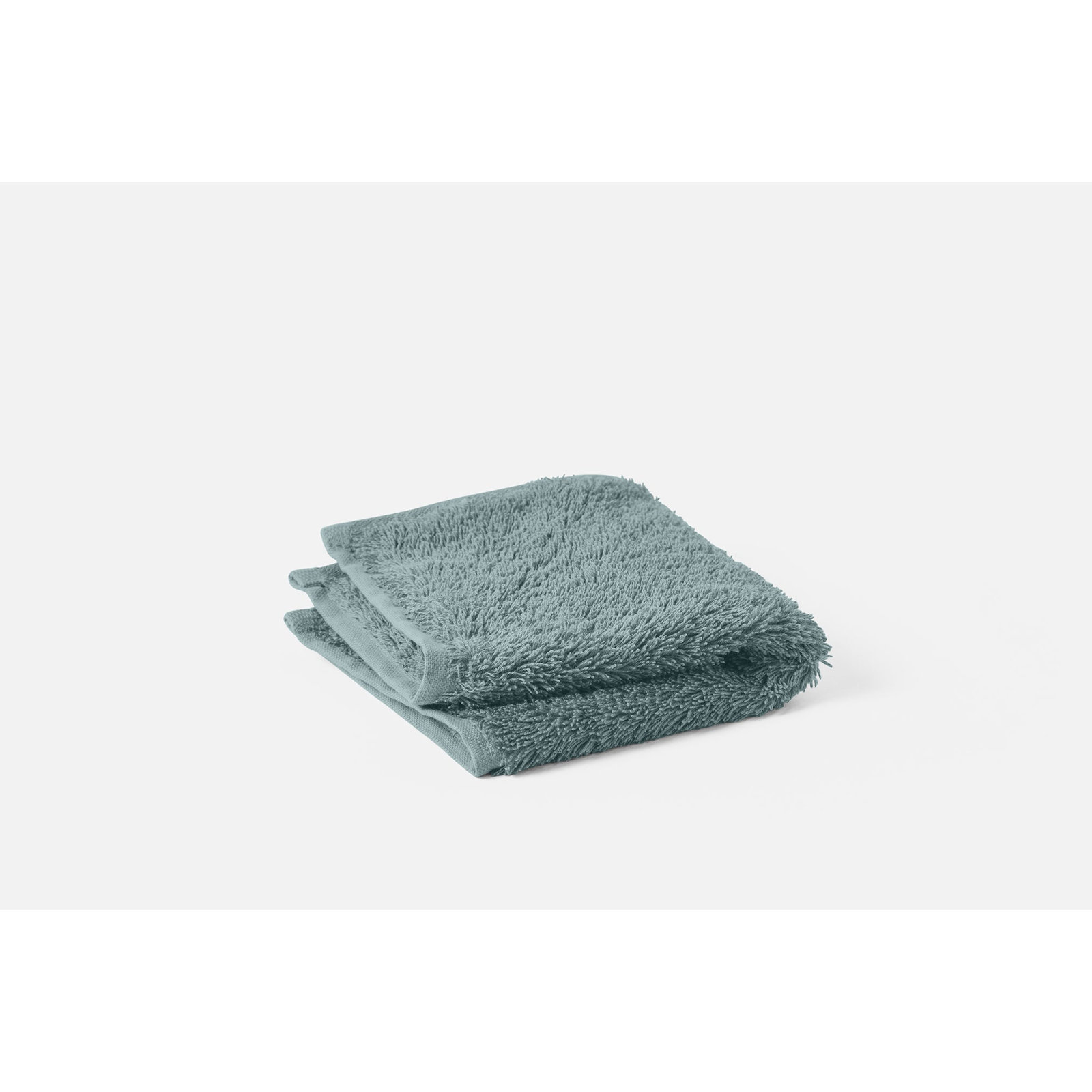 Cloud Loom Organic Bath Towel, Pacific Blue, 6 Piece Towel Set
