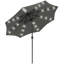 270cm Lighted Tilt Market Parasol-60643820