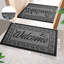 Solid Colour Polyester Kitchen Mat