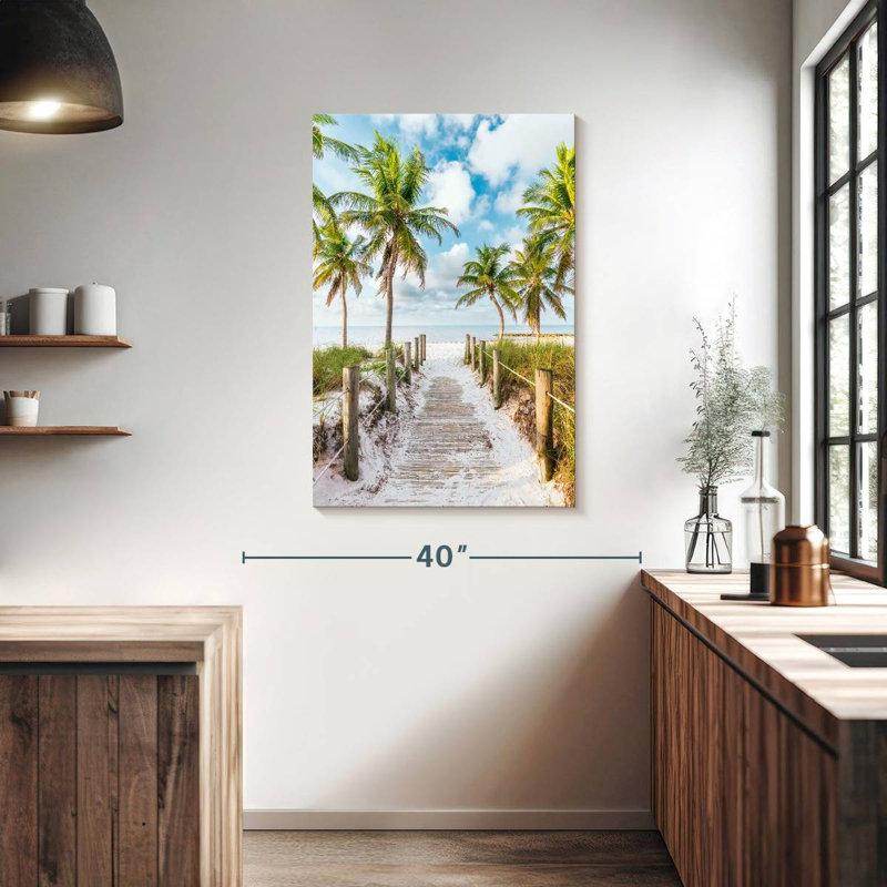 Aime To The Beach, 39" H x 26" W