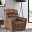 Faux Leather Heated Massage Chair