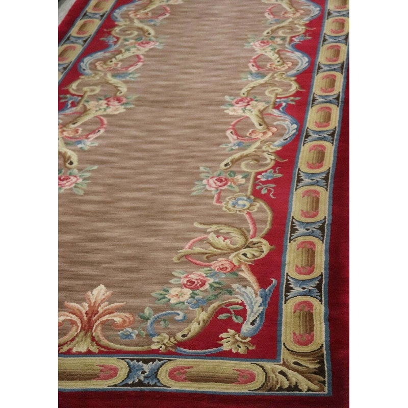 Savonnerie One-of-a-Kind 4'4" X 22'3" Area Rug