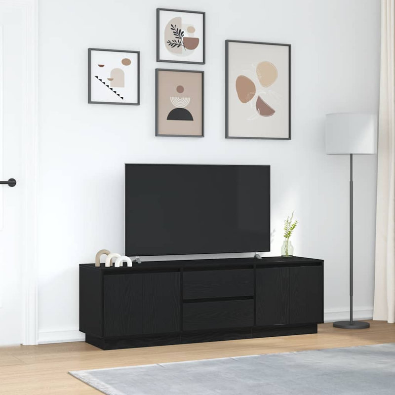 Dartington Unfinished with Fireplace Included, Black Oak