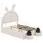 Lit double rembourré en forme de lapin avec 2 tabourets de rangement-940395713-947025857