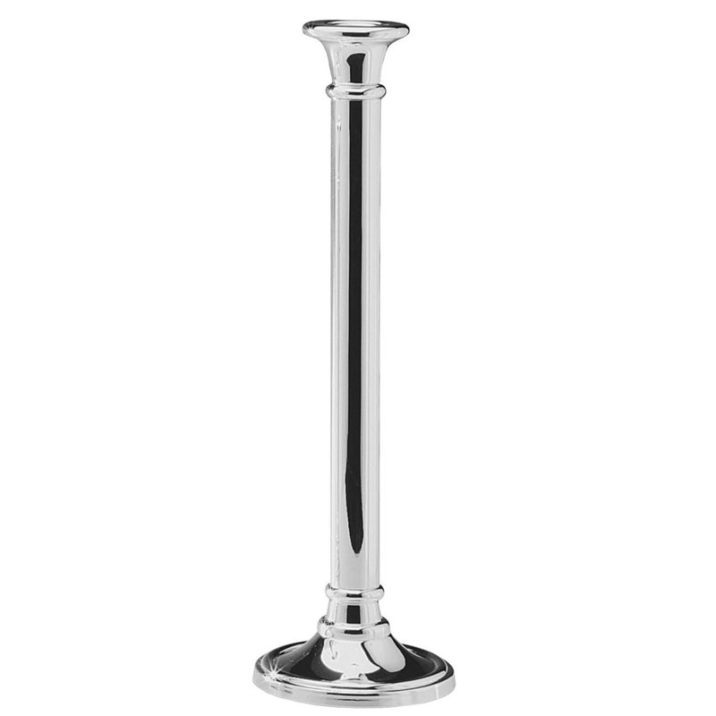 Iron Candlestick, 34cm H x 13cm W x 13cm D