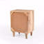 Table de chevet en bois naturel