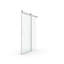 Porte de douche de 76 po de hauteur x 60 po de largeur, verre trempé de 1/4 po, rail coulissant lisse, bande d'étanchéité étanche 56 po - verre avec traitement imperméable, coulissant, excellente fonction