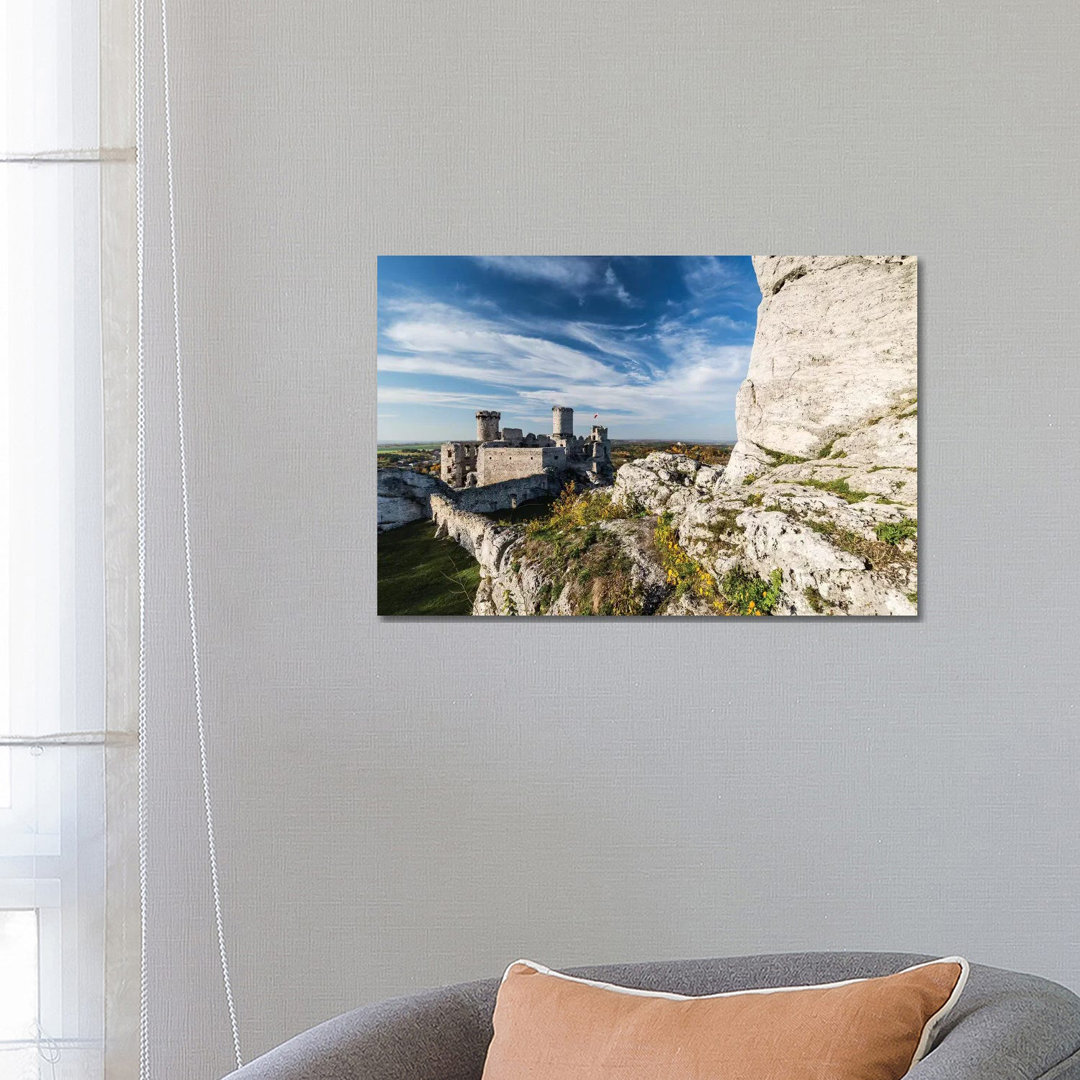Ogrodzieniec Castle, Rocks, Poland by Mikolaj Gospodarek - Wrapped Canvas Print