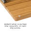  Boîte à pain Roll Top avec base de planche à découper