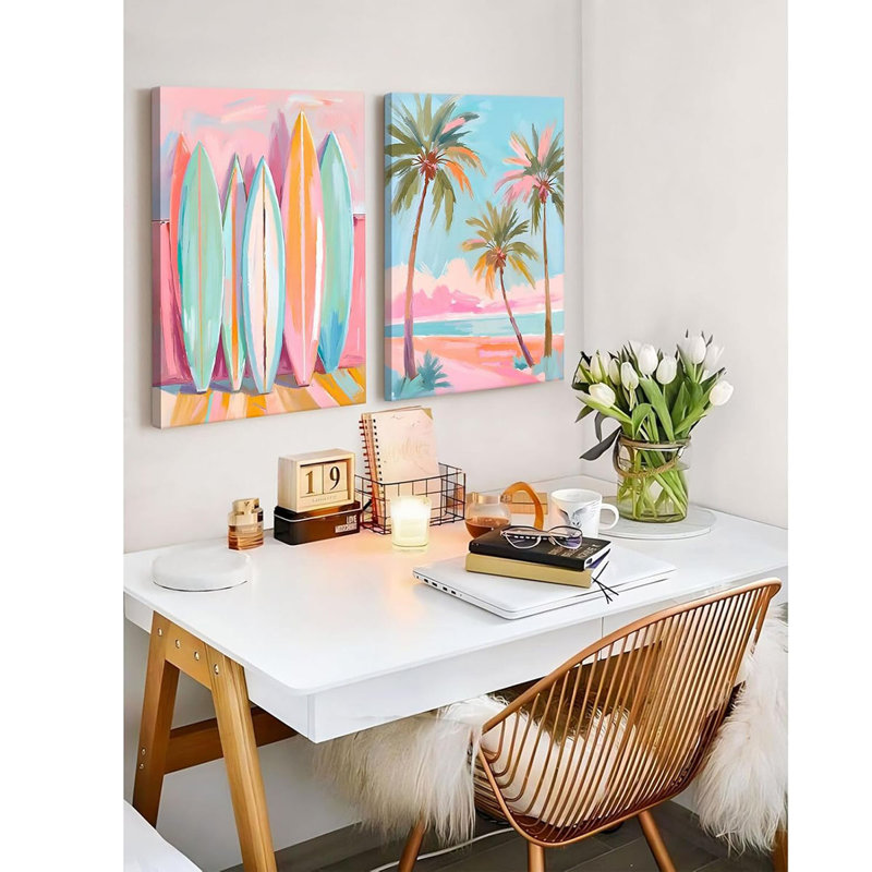 2 Piece Wrapped Canvas Print