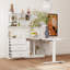 Table de salle à manger relevable avec armoire garde-manger