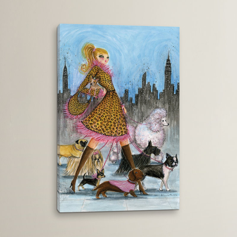 Reproduction de peinture sur toile, H 18 po x l 12 po x P 1,5 po, Pas de tapis, Toile tendue