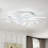 1-Dimmable white LED iron ceiling light