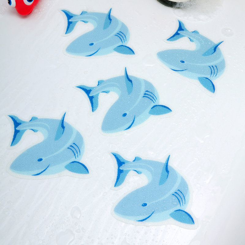 Shark Tub Tattoo Bathtub Safety Treads