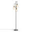 Andriel 175CM Polished Floor Lamp 3 Dimmable Lights, Standing Reading Light Lamp For Bedroom, Living Room