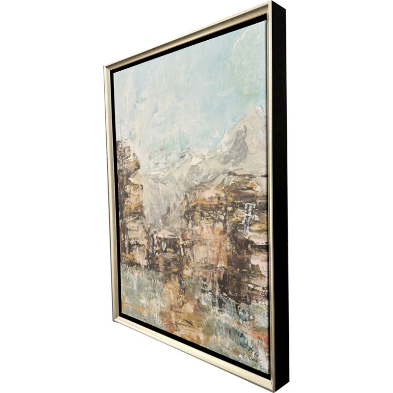 Rocky Reflections Journey Canvas