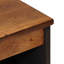 Solid Wood Rectangle Accent Cabinet