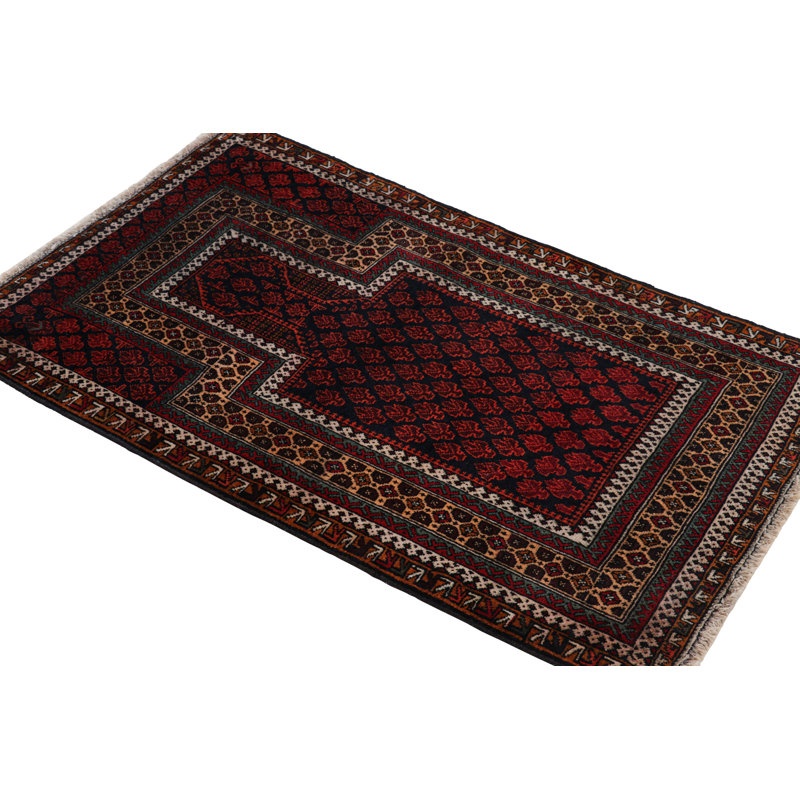 One-of-a-Kind 2'1"X4'5" Hand Knotted Area Rug
