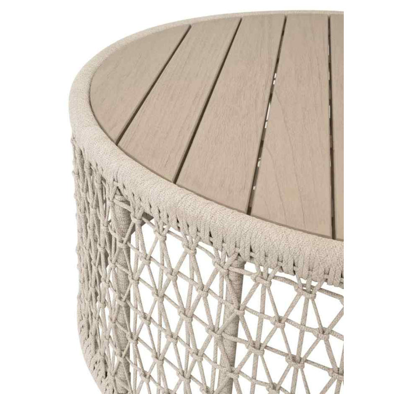 Table basse extérieure en tricot Knit