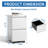 2 Drawer Metal Mobile File Cabinet-976146922