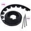 Vidaxl Flexible Lawn Edging With 30 Pegs 32.8 ' 2.0 "