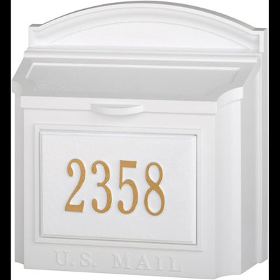 Locking Wall Mounted Mailbox