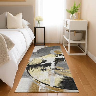 Tapis fantaisie lavable à la machine intérieur / extérieur ACN2612