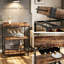 Bar Cart, 3 Tier Serving Trolley