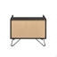 One Drawer Nightstand With Open Compartment