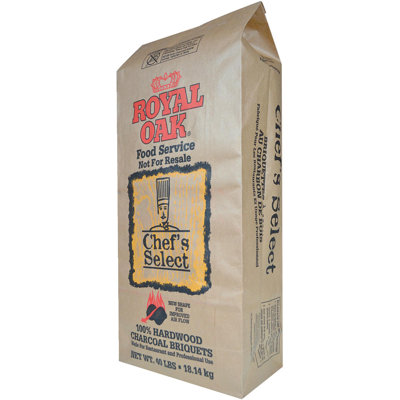 Briquettes de charbon de bois franc de qualité supérieure Chef's Select