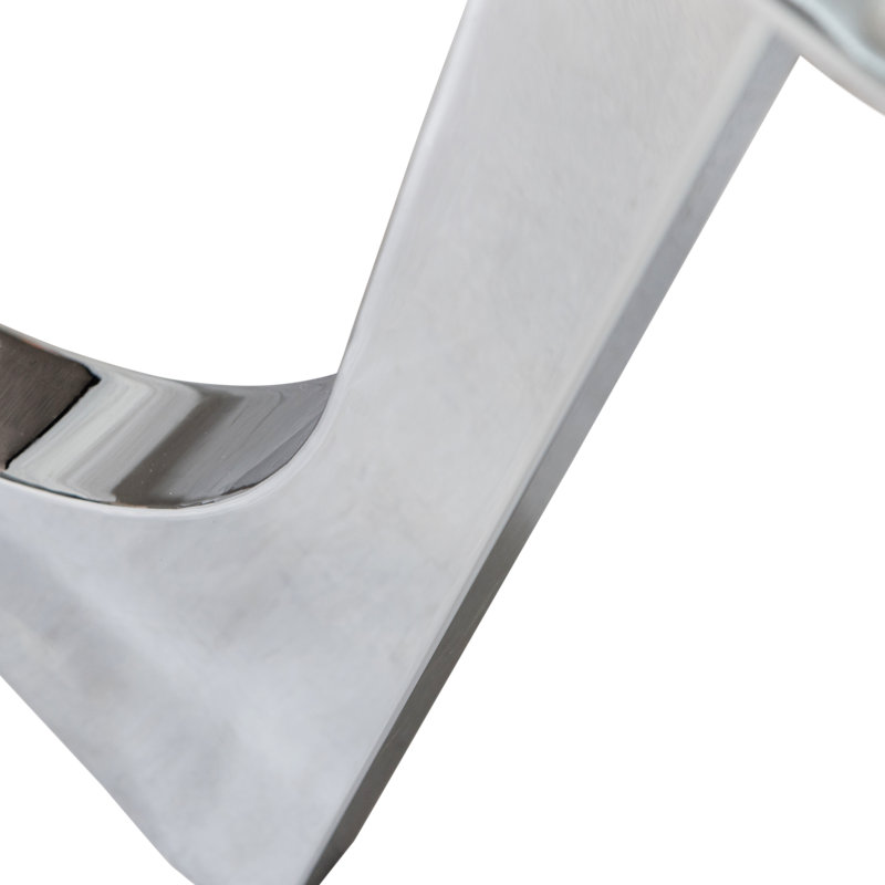 Zaandam Table Leg, Chrome