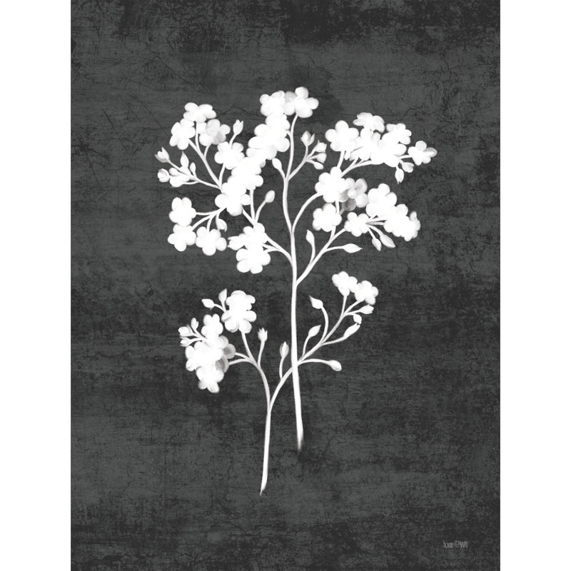 Wild Milkweed I par House Fenway, H 16 po x l 12 po, Cadre flottant noir
