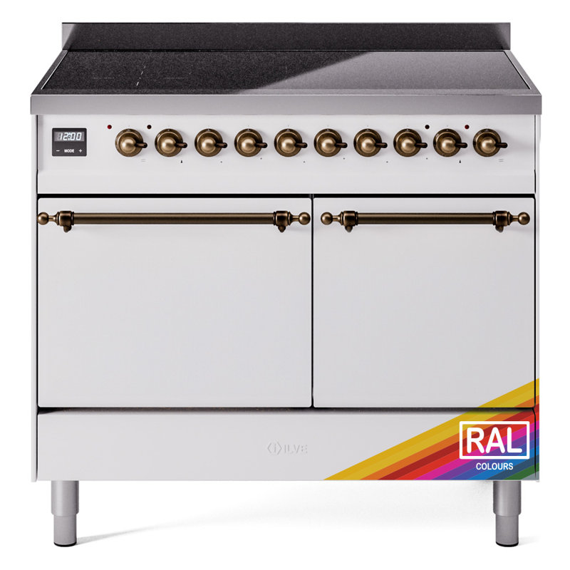ILVE Nostalgie II 40 in Induction Range, RAL/Bronze