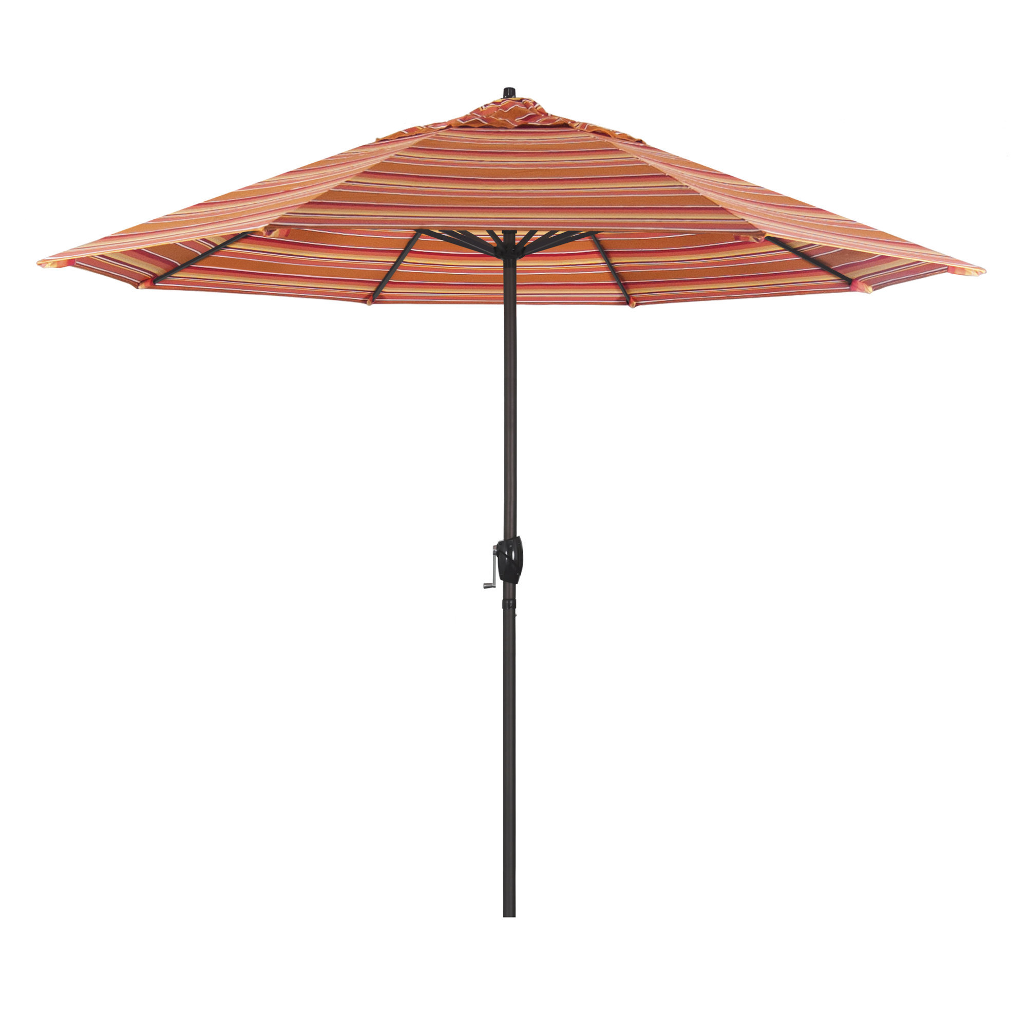 9' Market Sunbrella Umbrella, Dolce Mango Stripe Sunbrella®