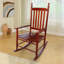 Chaise berçante en bois-1219543396