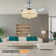 Haliey 4 - Blade LED Crystal Ceiling Fan with Remote Control and Light Kit Included