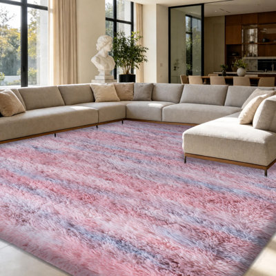 Tapis léopard pour le salon, tapis moelleux 5 x 7 pour chambre de bébé