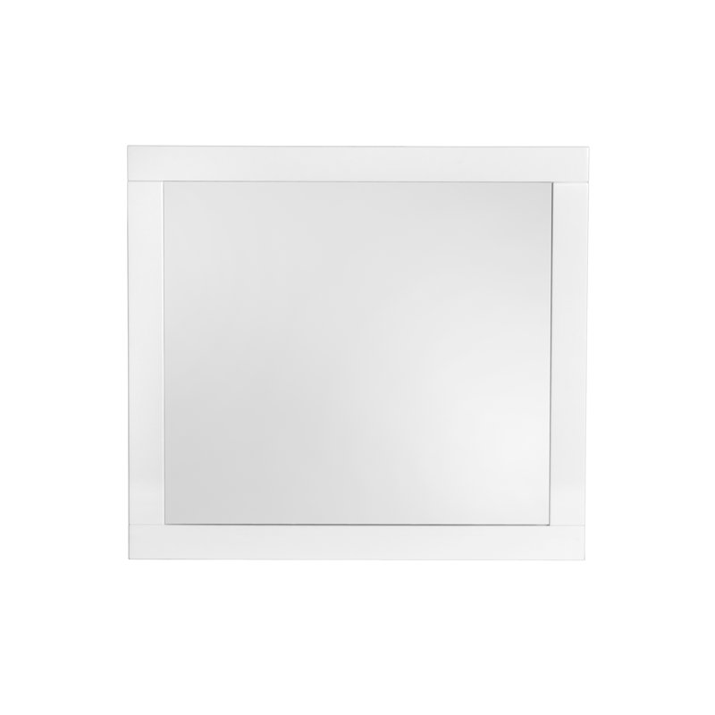 Engineered Wood Flat Wall Mirror