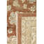 Melody Hand Knotted Wool Floral Area Rug in Light Brown/Ivory