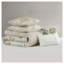 Ensemble de housse de couette en coton 5 pièces très grand / très grand californien avec coussins décoratifs à imprimé botanique - Literie certifiée OEKO-TEX-124648199-124648201