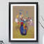 Flowers in a Vase by Odilon Redon - Picture Frame Painting on MDF-62801696-62801698