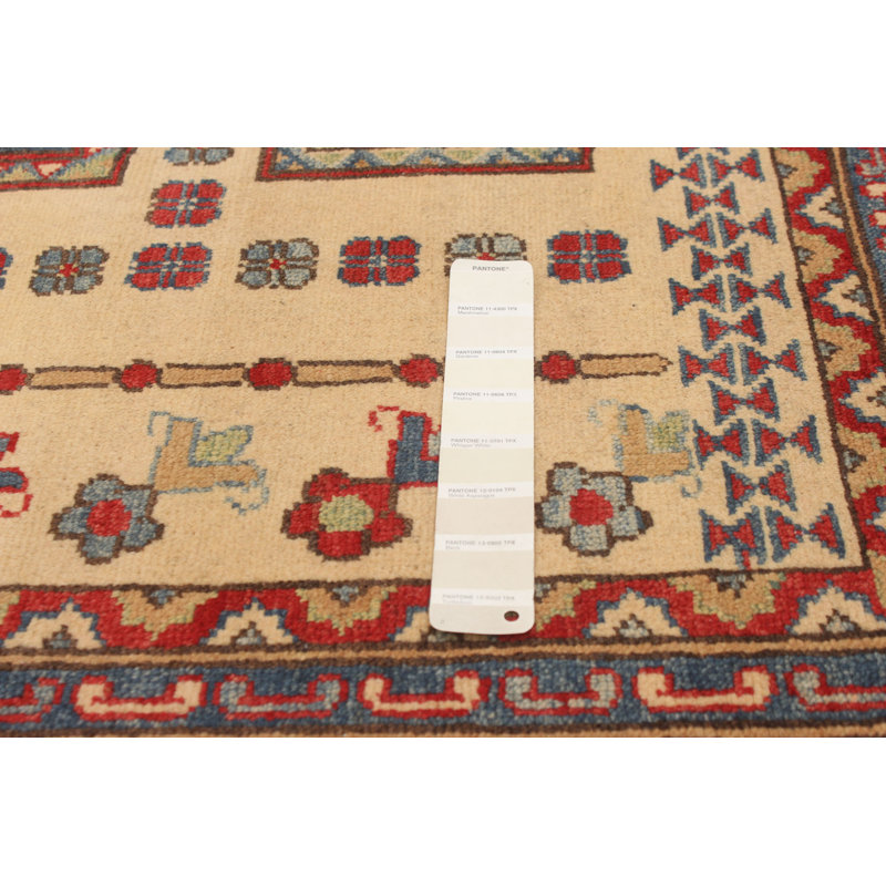 Tapis unique en laine noué à la main 8 pi 2 po x 10 pi 4 po nouvel âge Aalanah
