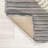 Amold Modern Farmhouse Pinstripe Dark Gray/Blue Indoor/Outdoor Rug-2120737450