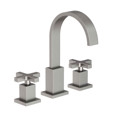 Secant Widespread Bathroom Faucet with Drain Assembly