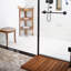 Knudsen Solid Wood Free-Standing Bathroom Shelves