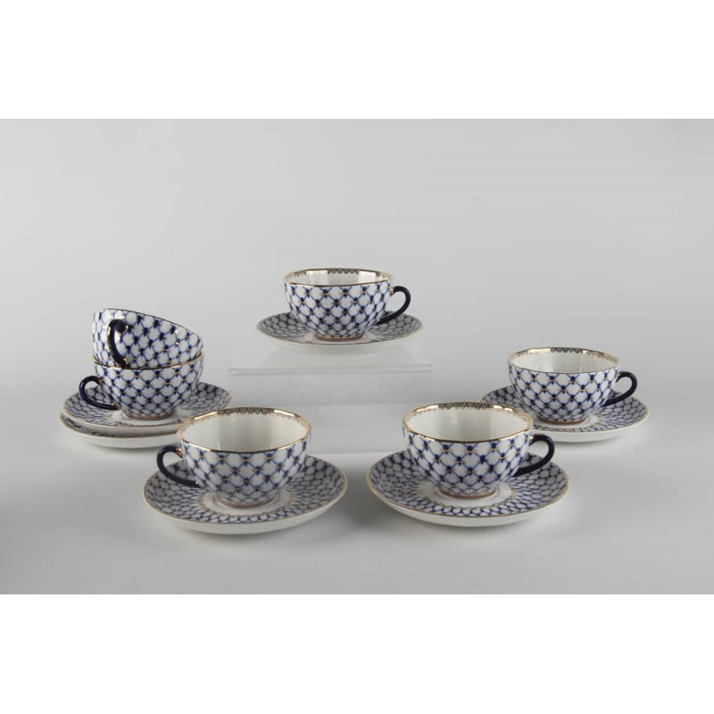 Tasse à thé en porcelaine tendre