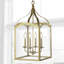 Luminaire suspendu rectangulaire à 4 lumières Viraj-63989347