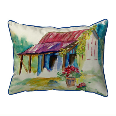 Housse et insert de coussin d'extérieur Barn and Geranium