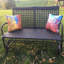 Banc oscillant en plastique Annasophia